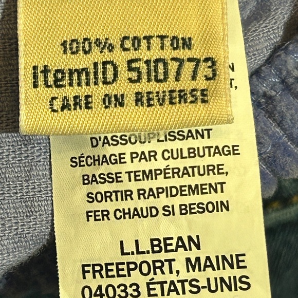 L.L.Bean Women’s Corduroy Shirt Jacket Shacket Blue 100% Cotton – Size Large - Picture 6 of 7